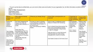 NEBOSH IG2 Report writing and guidelines [upl. by Eniluqcaj]