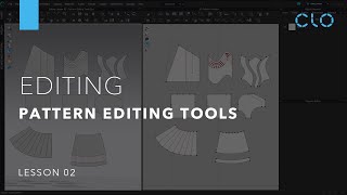 Beginners Guide to CLO Part 2 Editing Pattern Editing Tools Lesson 2 [upl. by Aneeled]