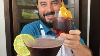 Cómo hacer un Tinto de Verano 4 cocteles fáciles con VINO  Tulio Recomienda [upl. by Adelaide]