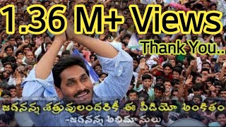 గుండెలు పిండేసే అదిరిపోయే సాంగ్Jagan Anna SongPrajasankalpa Yatra SongYSRCP SONGSPadayatra [upl. by Lattonia]