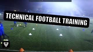 TECHNICAL FOOTBALL DRILLS  U8  U9 U10  U11  U12  U13  U14  CLUB BRUGGE ACADEMY [upl. by Meras]