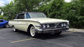 RARE 1960 Edsel Ranger Convertible in Yellow Paint amp Start Up amp Ride My Car Story with Lou Costabile [upl. by Nnairret145]