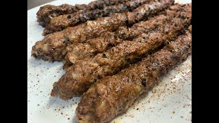 How To Make Lebanese Kofta Kebabs [upl. by Elleuqram]