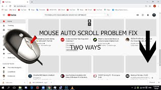 LAPTOPPC AUTO SCROLL DOWN FIX  100 WORKING [upl. by Aihcsrop109]