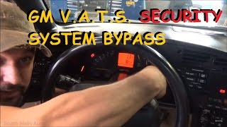 GM VATS Key  Resistor Key Security Bypass [upl. by Ohare23]