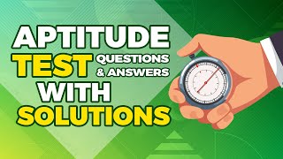 How to Pass Aptitude Test Questions with Answers and Solutions [upl. by Ives142]