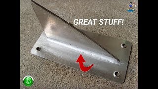 How To Easily Join Together Aluminum Plates amp Repair Aluminum Parts [upl. by Crelin]