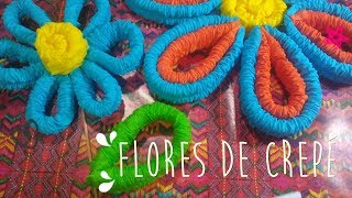 Tutorial Flores de Papel Crepé Corrugado [upl. by Uuge]