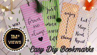 Easy DIY Bookmark IdeasEasy Paper craftCreativeFari [upl. by Christye382]