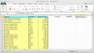 Excel Creating a criteria range for excel advanced filters [upl. by Andras]