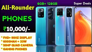 BEST PHONE UNDER 10000 6G128GB  90hZ Display  50MP Triple Camera [upl. by Anirres]