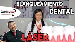 Blanqueamiento dental Láser  Odontología Láser [upl. by Anippesuig]