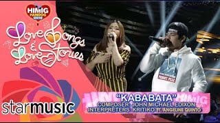 Angeline Quinto and Kritiko  Kababata  Himig Handog 2018 PreFinals [upl. by Htidirem]