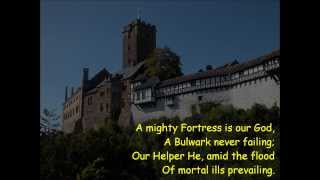 A Mighty Fortress Is Our God with lyrics  Martin Luther\\ [upl. by Adnoved]