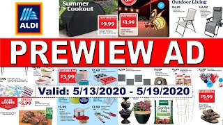 Aldi Weekly Ad Sneak Peek Aldi Weekly Ad May 13 to May 192020 Aldi Weekly Ad One by One Telling [upl. by Hedberg717]