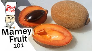 Mamey Fruit  How to Mamey Sapote [upl. by Hsiwhem]