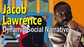 Artist Jacob Lawrences Journey Through Black American History in the USA [upl. by Gniw118]