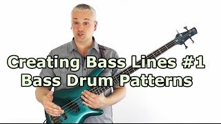 Creating Bass Lines 1  Locking With The Bass Drum [upl. by Etterb919]