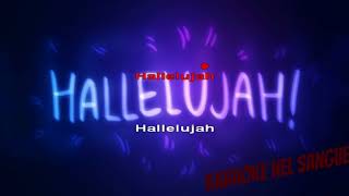 Hallelujah Italian Version Karaoke 2 [upl. by Leitnahs]