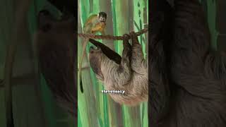 Threetoed Sloth in Costa Rica [upl. by Lehcear]