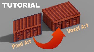 TUTORIAL Voxel Art  Pixel para Voxel Art Magic Voxel [upl. by Sedgewick]