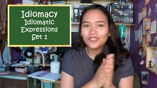 Idiomacy  Idiomatic Expressions  Set 1  Civil Service Review [upl. by Anidnamra790]