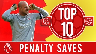 Top 10 The best Premier League penalty saves  Rooney Costa Klinsmann [upl. by Ssecnirp440]