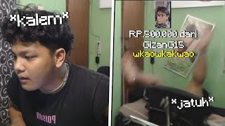 AKU PRANK DONATE ChumKevin Lagi Sampai Jatoh Dari Kursi Ngakak [upl. by Kahaleel]