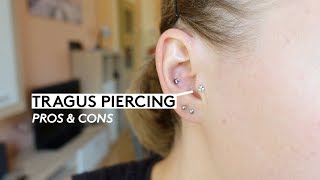 Pros amp Cons Tragus Piercing [upl. by Ashil]