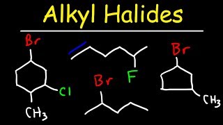 Naming Alkyl Halides  IUPAC Nomenclature [upl. by Leamhsi439]