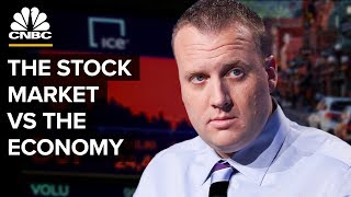 The Difference Between The Stock Market And The Economy [upl. by Anaerda369]