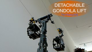 LEGO Detachable Gondola  Ski Lift [upl. by Garfinkel]