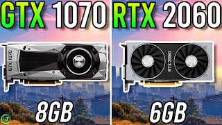 GTX 1070 vs RTX 2060 6GB  Big Difference [upl. by Ramsey]