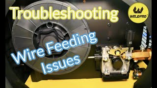 Troubleshooting MIG wire feeding issues  Weldpro Tips [upl. by Akemak]