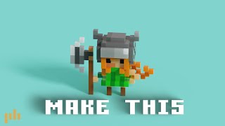 What is Voxel Art  How To Make It  Free Voxel Starter Kit [upl. by Chance]