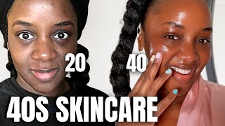 Black Skincare Over 40 EVERYTHING You Need Beginner thru Advanced [upl. by Samal689]