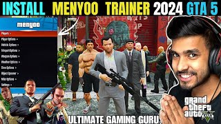 How to Install Menyoo Trainer Mod Menu in GTA 5 Latest 2024  GTA 5 mods [upl. by Ellednek]