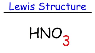 HNO3 Lewis Structure  Nitric Acid [upl. by Ogait]