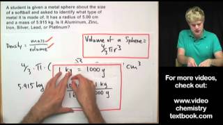 Advanced Density Problem 3 [upl. by Glad725]