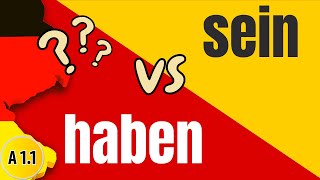 German Perfect Tense  SEIN or HABEN Explained [upl. by Maltz]