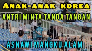 Perjuangan mendapatkan tanda tangan ASNAWI Ansan greeners [upl. by Nirrok]