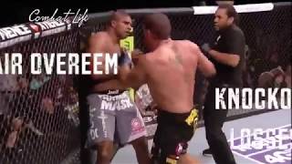 Alistair Overeem KNOCKOUT LOSSES in MMA [upl. by Cyndy]