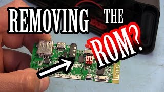 TWB 70  Removing The ROM From BT Speaker  What Happens [upl. by Aikimat]