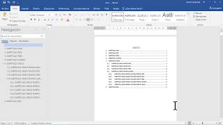 Cómo hacer un índice en Word [upl. by Nodlew592]