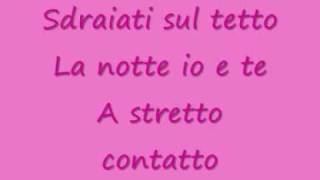 La Notte Sul Tetto  Matteo Branciamore Lyrics [upl. by Nimoynib317]