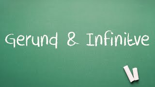 Gerund amp Infinitive │ English Grammar Lesson [upl. by Eerihs]