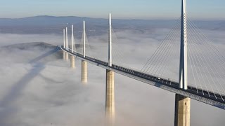 The Tallest CableStayed Bridge in the World  Millau Bridge [upl. by Eedyah]