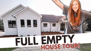 EMPTY HOUSE TOUR  Custom Home Build  New Constriction Home Build [upl. by Ramah103]