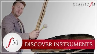 What Is A Bass Drum  Discover Instruments  Classic FM [upl. by Acisej364]