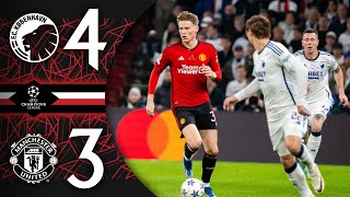 FC Copenhagen 43 Man Utd  Match Recap [upl. by Ecilahs]